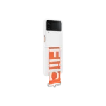 Galaxy Z Flip4 Silicone Cover with Strap White – Image 5