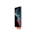 Coque en silicone pour Galaxy S22 Ultra avec sangle Bleu Marine – Image 4