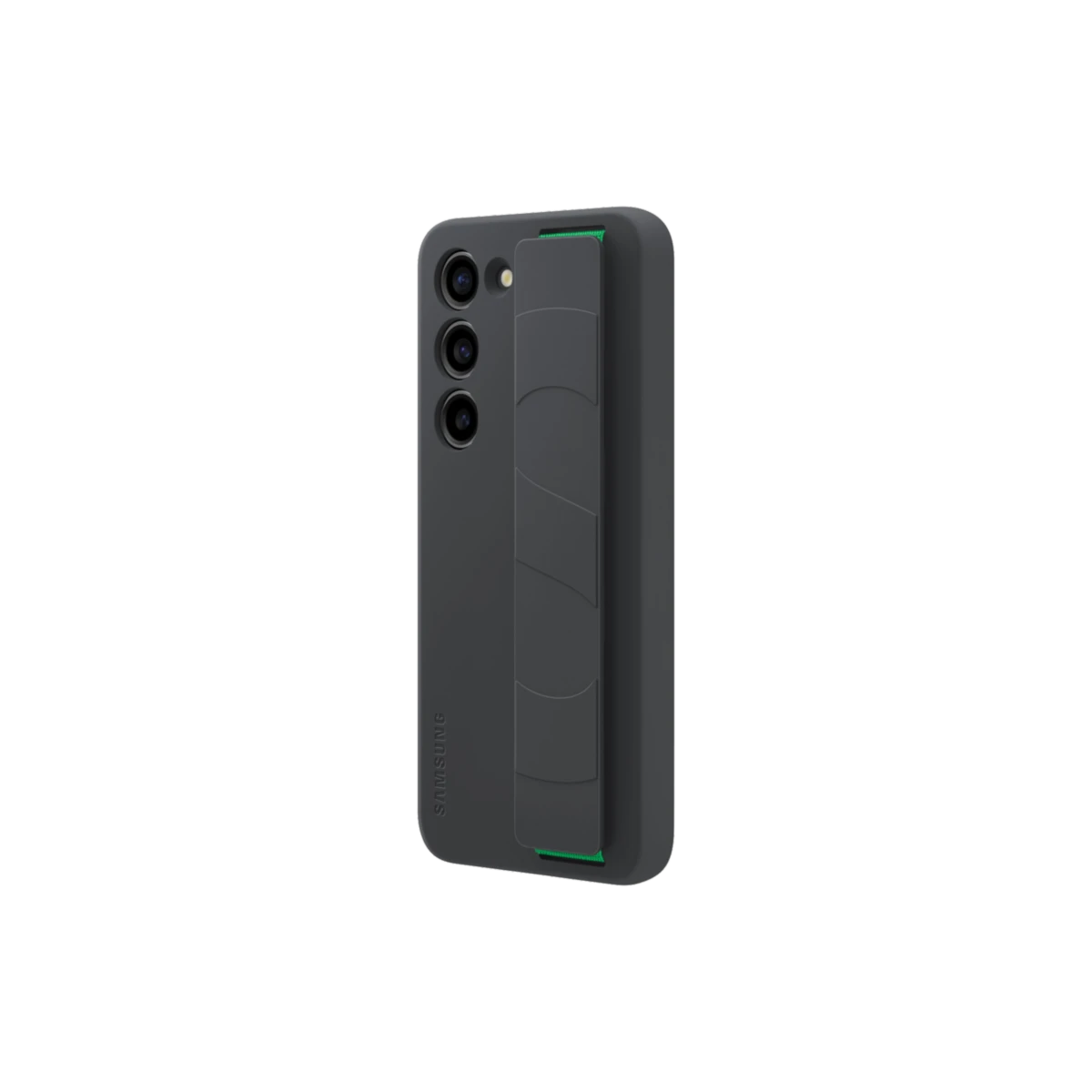 Étui  ergonomique en silicone pour Galaxy S23 Black