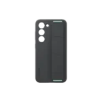 Étui  ergonomique en silicone pour Galaxy S23 Black – Image 2