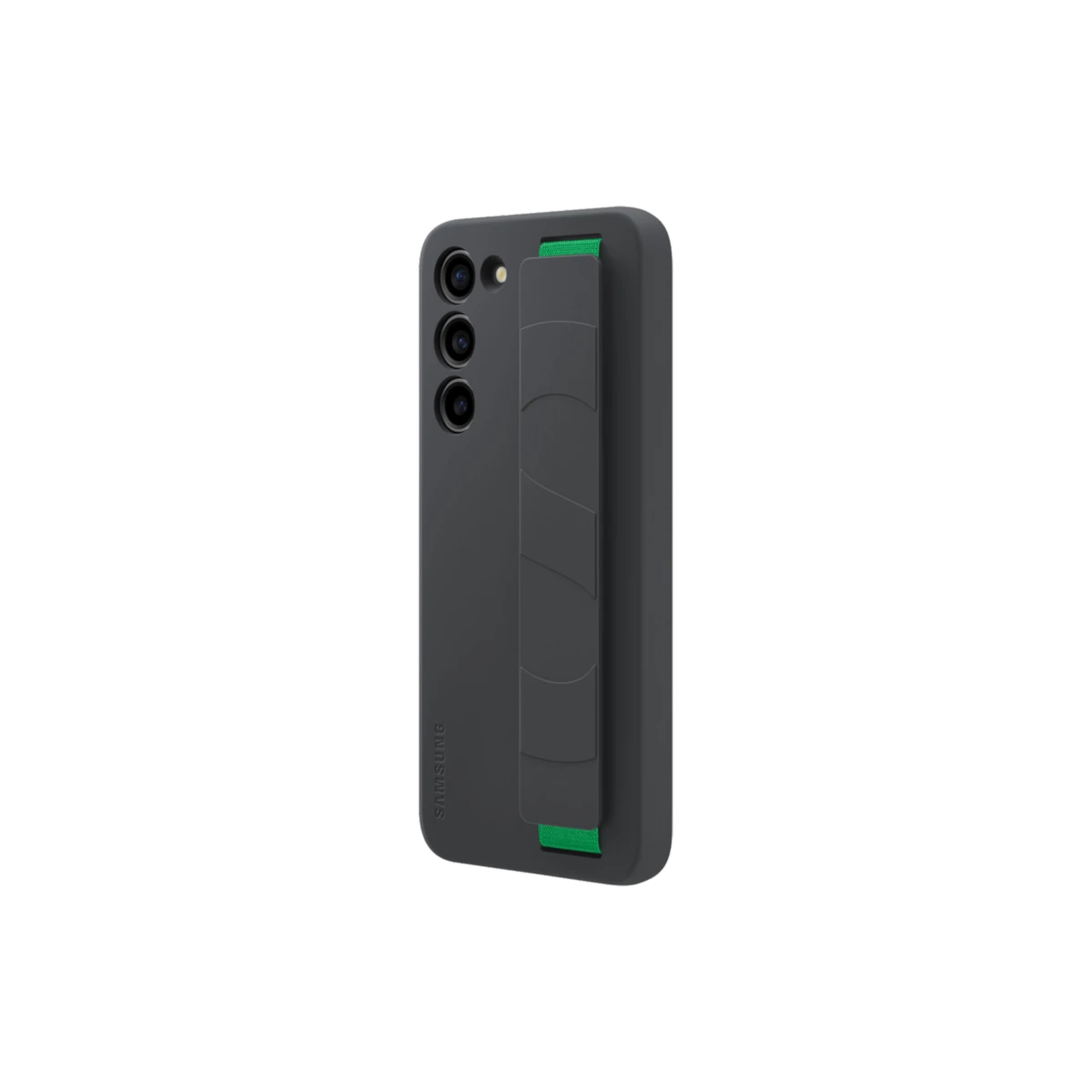 Étui ergonomique en silicone pour Galaxy S23+ Black