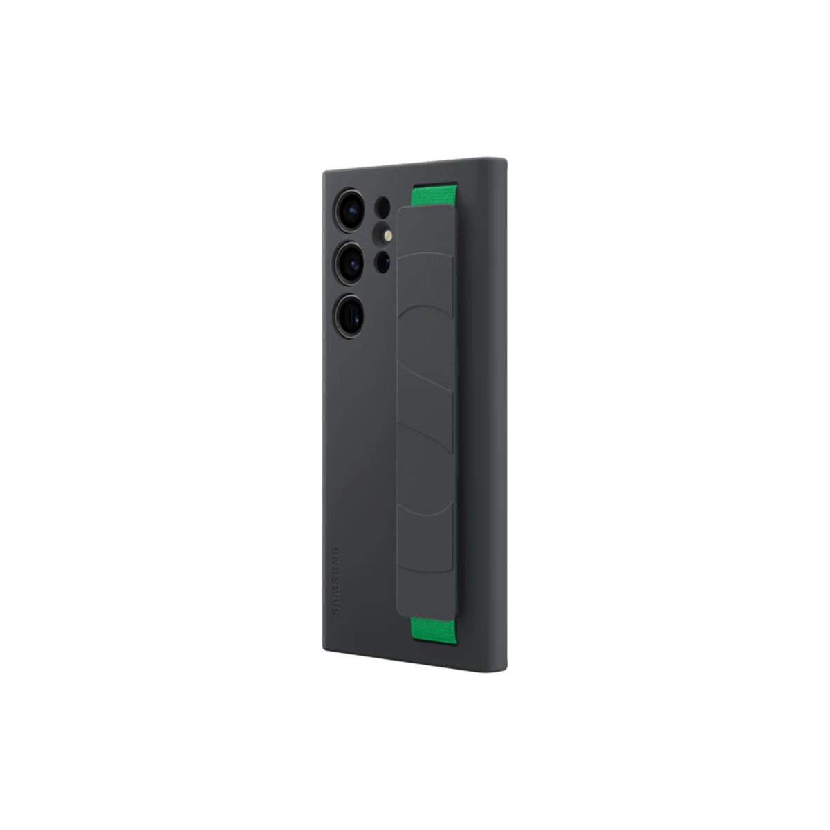 Étui ergonomique en silicone pour Galaxy S23 Ultra Black