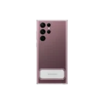 Étui Clear View Vertical pour Galaxy S22 Ultra Transparent