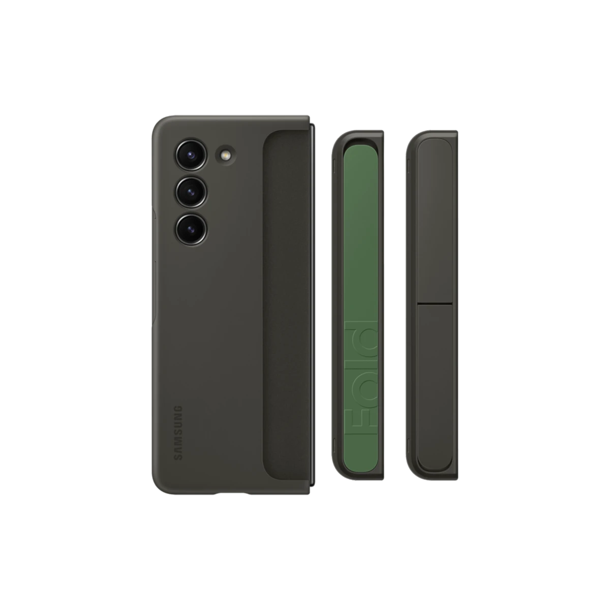 Étui verticale avec sangle pour Galaxy Z Fold5 Graphite