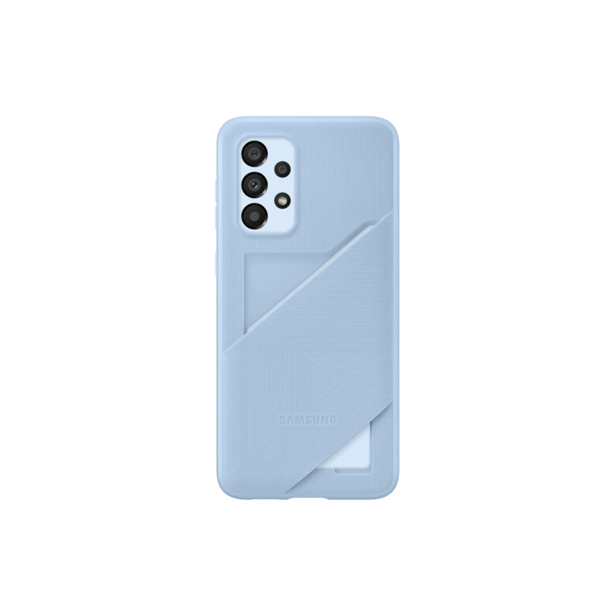 Étui Card Slot pour Galaxy A33 5G Bleu