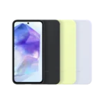 Étui en silicone pour Galaxy A55 5G Black – Image 6