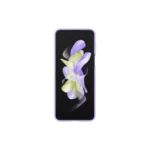 Galaxy Z Flip4 Silicone Cover with Ring Violet Bora – Image 3