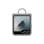 Étui en silicone pour Galaxy Z Flip6 Gray