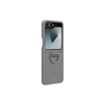 Étui en silicone pour Galaxy Z Flip6 Gray – Image 4