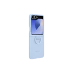 Étui en silicone pour Galaxy Z Flip6 Blue – Image 4