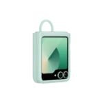 Étui en silicone pour Galaxy Z Flip6 Mint – Image 3