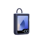 Étui en silicone pour Galaxy Z Flip6 Navy – Image 3