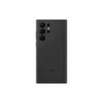 Coque en silicone pour Galaxy S22 Ultra Black