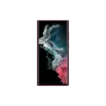 Coque en silicone pour Galaxy S22 Ultra Bordeaux – Image 2