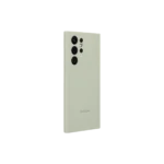 Coque en silicone pour Galaxy S22 Ultra Vert Olive – Image 3