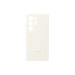Étui en silicone pour Galaxy S23 Ultra Cream