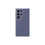 Étui en silicone pour Galaxy S24 Ultra Violet