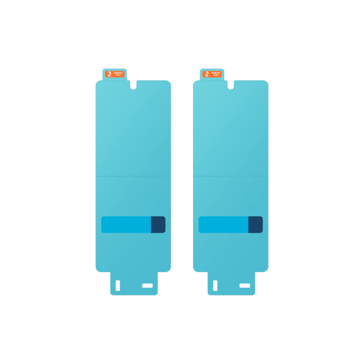 Film de protection avant pour Galaxy Z Fold5 Transparent