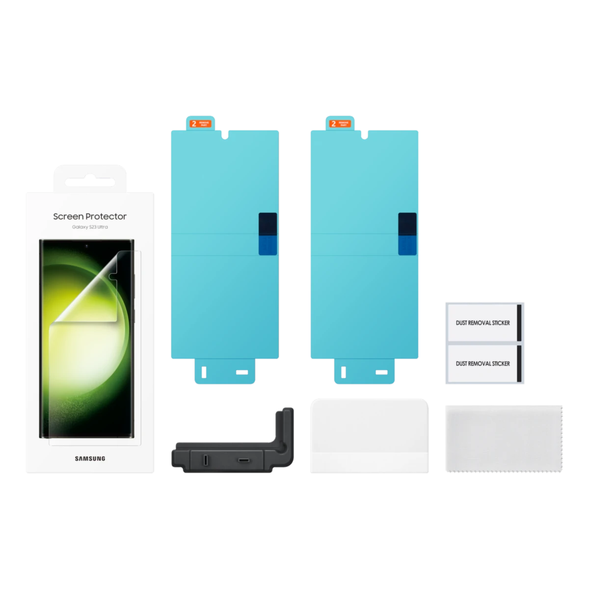 Film de protection d’écran pour Galaxy S23 Ultra Transparent