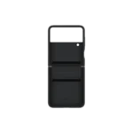 Galaxy Z Flip4 Flap Leather Cover Black – Image 6