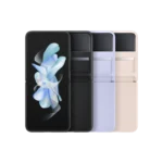 Galaxy Z Flip4 Flap Leather Cover Black – Image 7