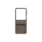 Étui à rabat en éco-cuir pour Galaxy Z Flip5 Etoupe – Image 4