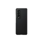Galaxy Z Fold4 Leather Cover Black – Image 5