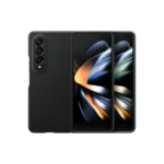 Galaxy Z Fold4 Leather Cover Black – Image 7