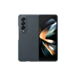 Galaxy Z Fold4 Leather Cover Grisvert