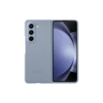 Étui en éco-cuir pour Galaxy Z Fold5 Bleu glacé