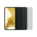 Galaxy S22 Leather Cover Black – Image 6