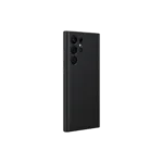 Étui en cuir pour Galaxy S22 Ultra Black – Image 3