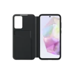 Étui Smart View avec porte-carte pour Galaxy A35 5G Black – Image 3