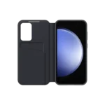 Étui Smart View avec porte-carte pour Galaxy S23 FE Black – Image 3