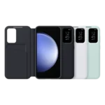 Étui Smart View avec porte-carte pour Galaxy S23 FE Black – Image 6