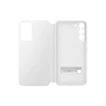 Galaxy S22+ Smart Clear View Cover White – Image 5