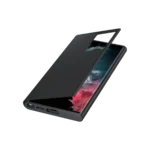 Étui Smart Clear View pour Galaxy S22 Ultra Black – Image 4