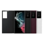 Étui Smart Clear View pour Galaxy S22 Ultra Bordeaux – Image 6