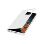 Galaxy S22 Ultra Smart Clear View Cover White – Image 4