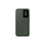 Etui Clear View avec porte-carte pour Galaxy S23 Kaki