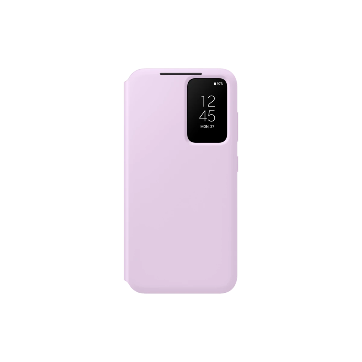 Etui Clear View avec porte-carte pour Galaxy S23 Violet