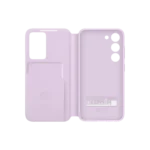 Etui Clear View avec porte-carte pour Galaxy S23 Violet – Image 5