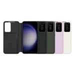Etui Clear View avec porte-carte pour Galaxy S23 Violet – Image 6