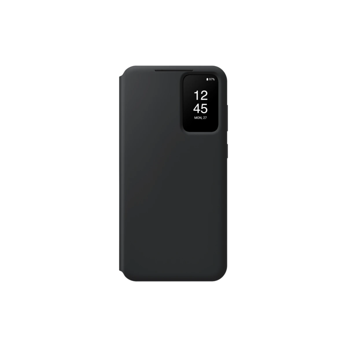 Etui Clear View avec porte-carte pour Galaxy S23+ Black