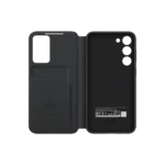 Etui Clear View avec porte-carte pour Galaxy S23+ Black – Image 2