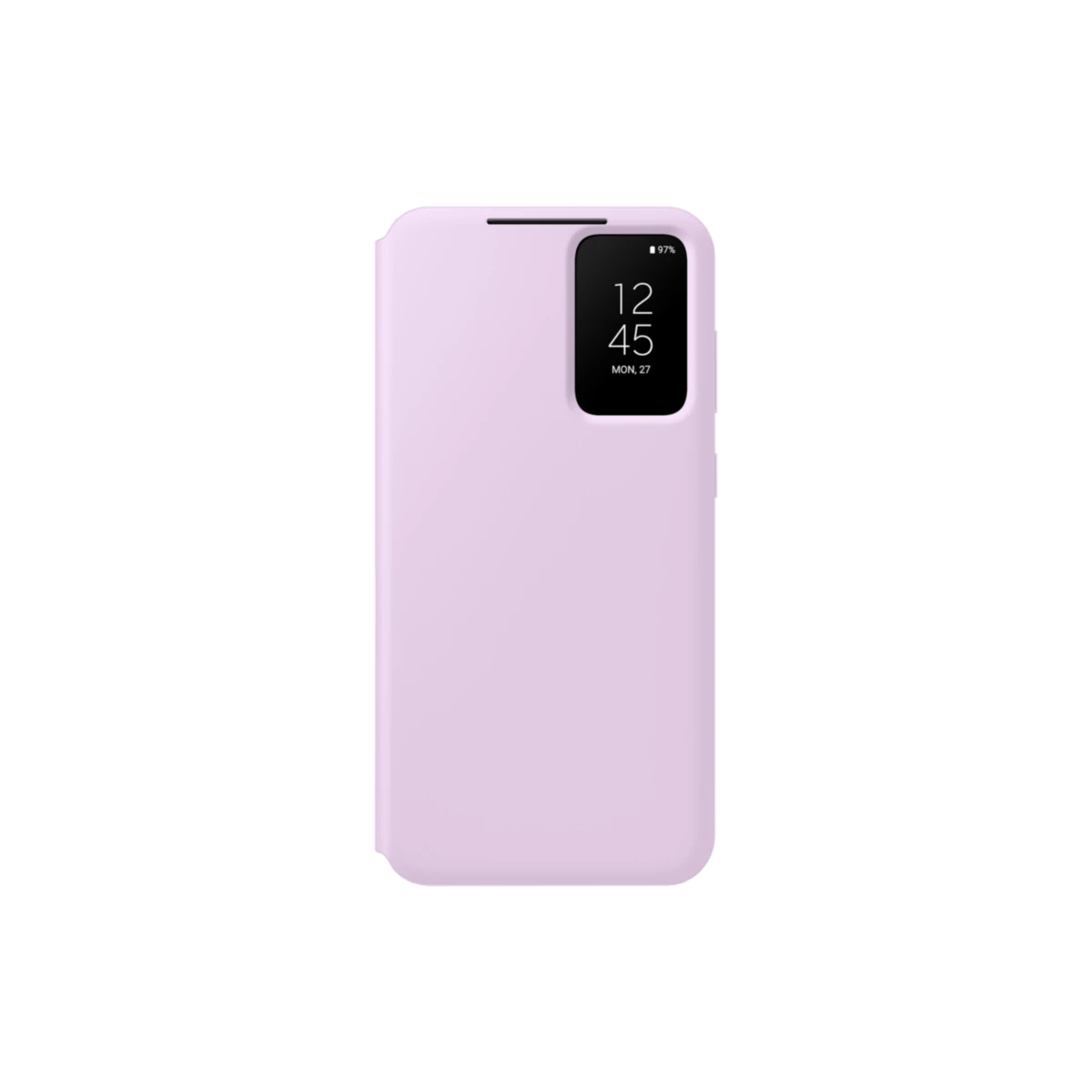 Etui Clear View avec porte-carte pour Galaxy S23+ Violet