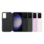 Etui Clear View avec porte-carte pour Galaxy S23+ Violet – Image 6