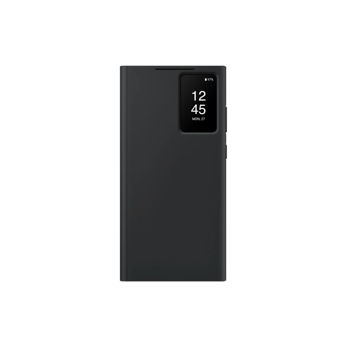 Étui Smart View avec porte-carte Galaxy S23 Ultra Black