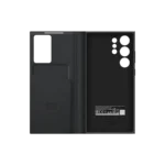 Étui Smart View avec porte-carte Galaxy S23 Ultra Black – Image 2