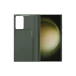 Étui Smart View avec porte-carte Galaxy S23 Ultra Kaki – Image 2